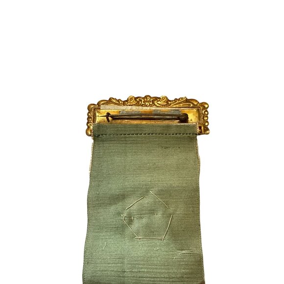 St Patricks day 1912 Staff Ribbon Badge Providence Ri Vintage Celebration Souven - Picture 13 of 15